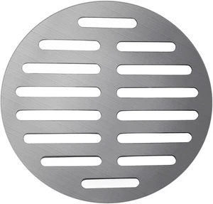 Vonty Coperchio di Scarico a Pavimento Rotondo in Acciaio Inox 6 Pollici - 6(1pz), Ss, - Foto 1 di 7