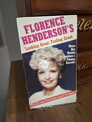 Florence Henderson's Looking Great, Feeling Great VHS BRADY BUNCH Красота Фитнес - Изображение 1 из 4