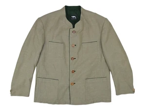 Jagdhund Katschberg Austrian Janker Hunting Linen Cotton Jacket Size 52 - Picture 1 of 16