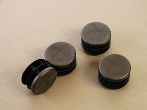 (4 PACK) 1" Round Tubing Plug fits .844"-.944" Tube - CAPLUGS #CCF-1-14-20 - Picture 1 of 1