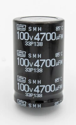 Nippon Chemi-Con SMH ELKO Kondensator 100V / 4700 uF - Bild 1 von 2