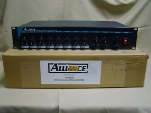NOS DuKane Alliance AL801MM Microphone Mixer/Preamplifier PA Mixer Rackmount - Picture 1 of 12