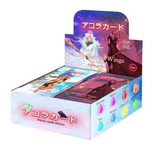 Akora TCG SPELLBOUND WINGS First Ed Booster Box Factory Sealed mit Acryl Case - Bild 1 von 1