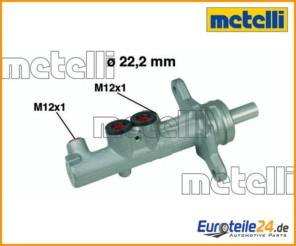Cilindro de freno principal METELLI 05-0535 SEAT ALTEA XL Altea Foto 1 de 1
