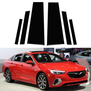 6pcs Glossy Black Pillar Posts Door Trim Cover For Holden Commodore ZB 2018-2022 - Picture 1 of 14