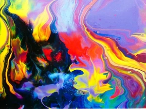 Gerhard Richter - impresión abstracta en color - Imagen 1 de 4