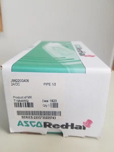 ASCO JB8220G406 24/DC HOT WATER AND STEAM SOLENOID VALVE - Picture 1 of 1