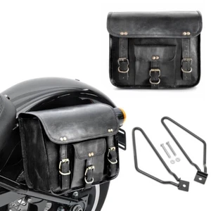 Saddlebags SVS + Supports for Suzuki Intruder VL 800 Volusia - Picture 1 of 12
