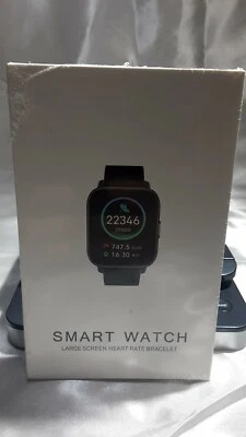 Smartwatch, large screen heart rate monitor. Brand new and Factory sealed - Image 1 of 4