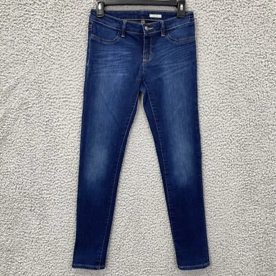 Pantalones de mezclilla elásticos de tiro bajo Ralph Lauren para niñas 16 leggings mezcla de algodón Foto 1 de 4