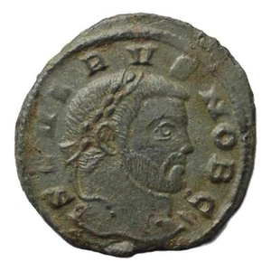 Follis Severus II 306-302AD AE2. Genio. Siscia como nuevo - Imagen 1 de 3