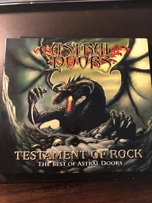 CD Astral Doors Testament Of Rock Best Of  Digipak Zustand sehr gut 2001 - Bild 1 von 3