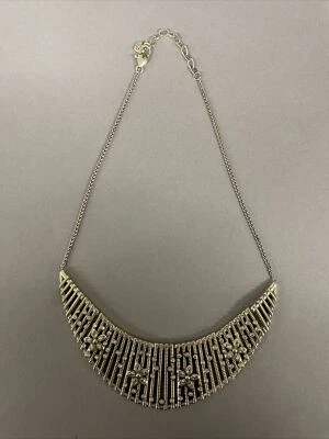 Gargantilha Brighton colar tom prata 17" - Imagem 1 de 4