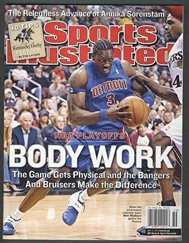 9/05/2005 Sports Illustrated SI SEM ETIQUETA Ben Wallace Detroit Pistons - Imagem 1 de 1