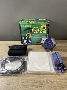Concord Digital Camera Eye Q Go Silver Blue Tested Boxed Complete - VGC - Picture 1 of 13