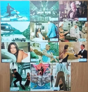 The Spy Who Loved Me ORIGINAL Spanish 1976 LOBBY CARD SET James Bond 007 R.Moore - Imagen 1 de 10