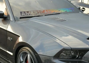 Windshield Decal Car Sticker Banner Vinyl for/fit Mustag Dodge Jeep Chevrolet - Picture 1 of 10