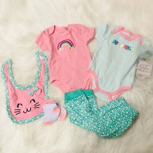 Calzini bavaglino pantaloni Quiltex bambina pezzo unico assortiti 6-9 mesi 5 pezzi - Foto 1 di 5