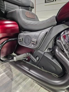 Indian Pursuit Side Bags, CHALLENGER,  20-25 Black st. - Handmade AJ_BAGGERS - Picture 1 of 11