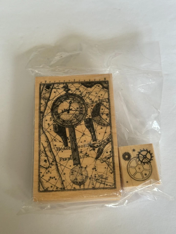 Sello de goma Club chatarra edición limitada horologiun péndulo ruedas Steampunk Foto 1 de 4