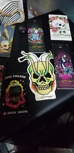 ED HARDY CLOTHING TAGS GREAT MAN CAVE OR ROM WALL ITEMS - Picture 1 of 15
