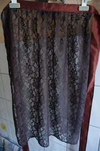 Dirndlschürze 70cm, braun Spitze, Wiesn Oktoberfest Einheitsgröße Gr.38-44 - Bild 1 von 1