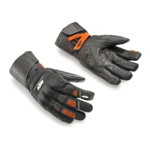 KTM ADV S WP V2 Black Textile Motorcycle Gloves Adult Sizes SM, MD, LG & 2XL - Picture 1 of 1