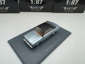 Neo 1/87 Ford Taunus P6 Coupe Blue #48 - Picture 1 of 6