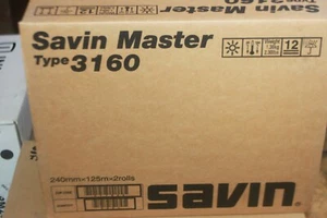 1X Genuine Ricoh Savin Thermal Master Type 3160 817569 (89893) Gestetner 5309L - Picture 1 of 3