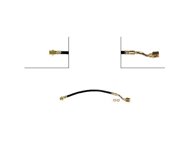 Rear Left Brake Hose For 2001-2006 GMC Sierra 2500 HD 2003 2004 2002 HN181JX Foto 1 de 1