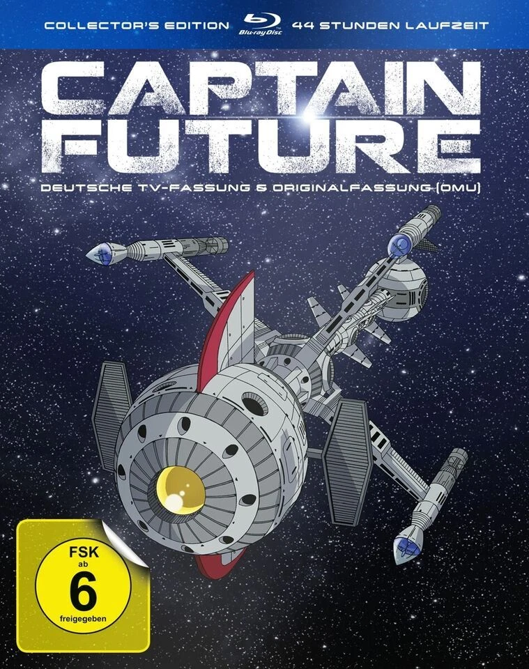 Captain Future Komplettbox (Blu-ray, 1978, 9 Discs)