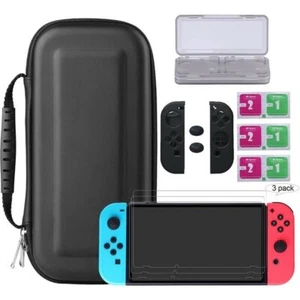 6 en 1 Coque de Transport avec Accessoires Pour Nintendo Switch Etui Nintendo - Imagen 1 de 4