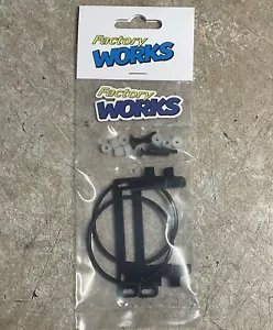 Factory Works Shorty Lipo Holder vtg FOR Associated RC10 RC10T RC10DS 10T DS - Picture 1 of 4