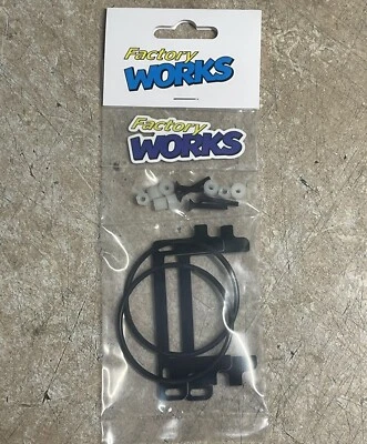 Factory Works Shorty Lipo Holder vtg FOR Associated RC10 RC10T RC10DS 10T DS 4wd - Image 1 of 4