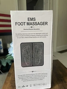 EMS Foot Massager Leg Electric Deep Reshaping Kneading Muscle Pain Relax Machine - Picture 1 of 6
