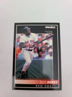 1992 Score Pinnacle Baseball Card Ellis Burks 26 - Image 1 of 2