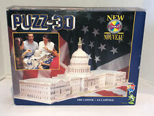 Vintage Wrebbit Puzz 3D US Capitol Building 690 Piece Puzzle