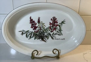 Villeroy & Boch ☆ Botanica  ☆ 12” Oval Baker Baking Dish Onobrychis Viciaefolia - Picture 1 of 8