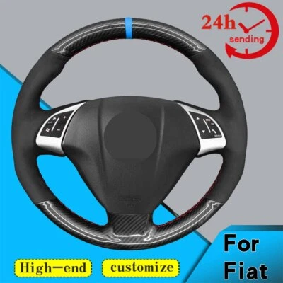 Cubierta de volante de coche personalizada para Fiat Bravo 2007-2015 Doblo 2010 2011-2015 Foto 1 de 4