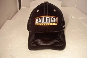 BAILEIGH INDUSTRIAL WOOD & METAL WORKING MACHINERY BLACK STRAPBACK BALL CAP HAT - Picture 1 of 6