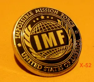 Mission Impossible promo pin Tom Cruise IMF movie IMAX Imp Missions Force toy - Picture 1 of 2
