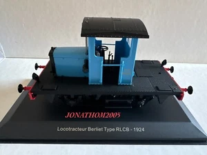 CHREZO NON MOTORIZED - LOCOMOTIVE BERLIET RLCB BLUE PLM 1924 at 1/43° - Picture 1 of 6
