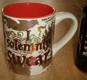 [HARRY POTTER] "I SOLEMNLY SWEAR- THAT I AM UP TO..", [JUMBO] Ceramic Coffee Cup - Picture 1 of 9