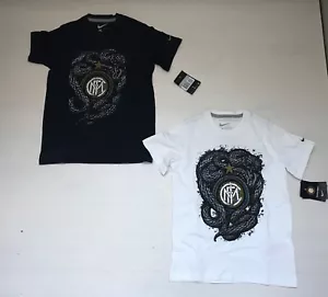 3492 NIKE INTER MAGLIETTA MAGLIA T-SHIRT TEE SHIRT COTONE BAMBINO JR - Imagen 1 de 1