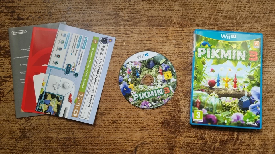 NINTENDO WIIU WII U - PIKMIN 3 #BG20 CIB - Image 1 of 1