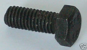 2 x Vite Testa Esagonale M12, 12MA x 40 UNI 5739 DIN 933 in Acciaio Zincato Nero - Imagen 1 de 1