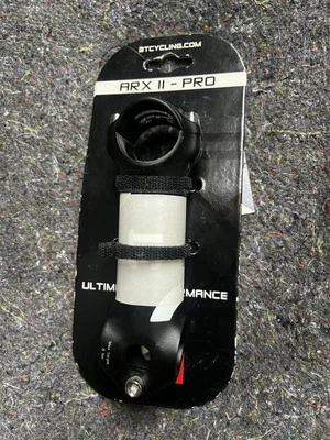 3T ARX II Pro 110mm Road Bike Stem 31.8mm Clamp +/- 6 Degrees Black - Image 1 of 4