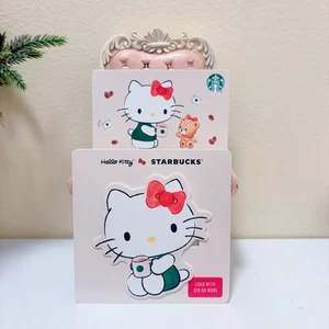 2 NEUE Starbucks Hello Kitty Geschenkkarten - kein Wert nur Karte - Bild 1 von 3
