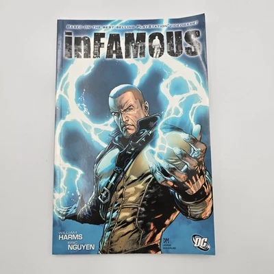 Infamous Trade Paperback TPB Harms Nguyen DC Comics 2011 Playstation Video Game - Image 1 of 4