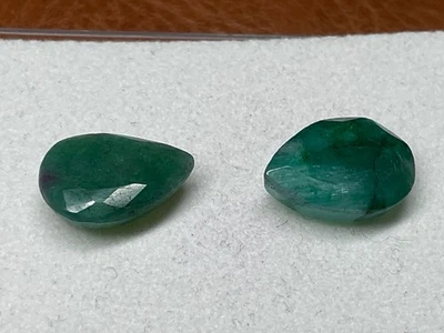 Edelstein Smaragd grün Roh  / CN 62 weitere Steine hier ! TOP PREIS ! - Bild 1 von 4